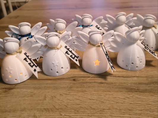 Schutzengel für dich mit Teelicht