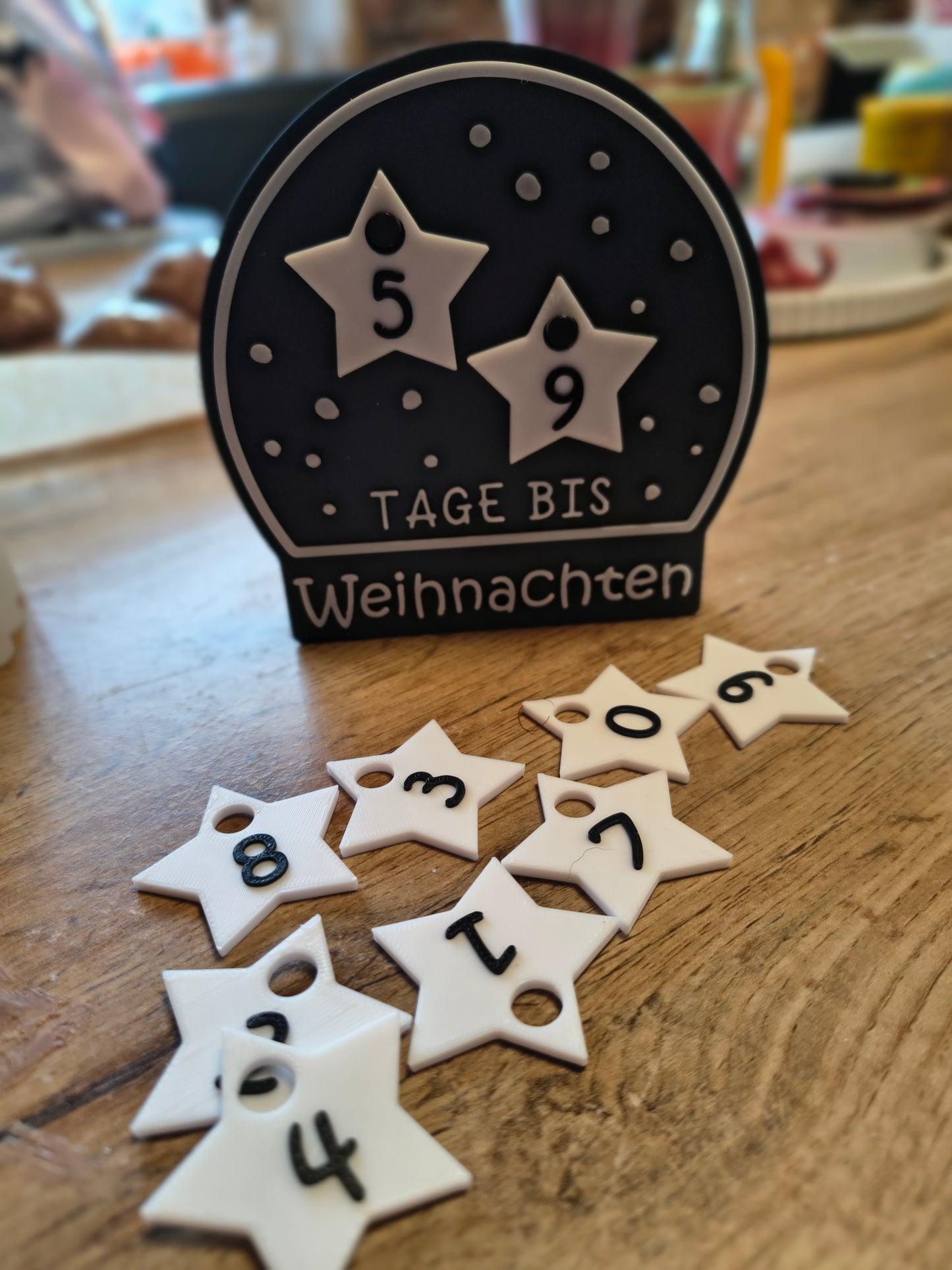 Zähle die Tage bis Weihnachten